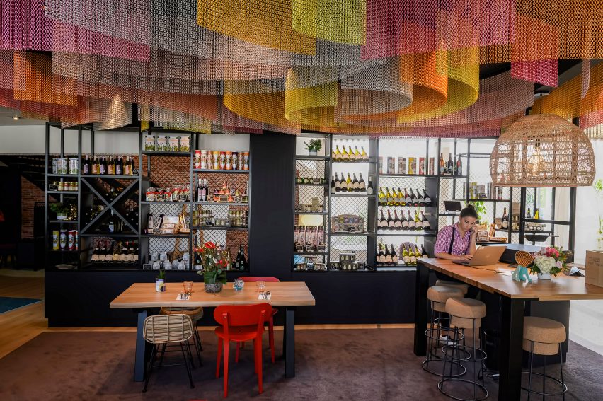 Kriskadecor installed at Novotel Route Des Grands Crus by Design Studio