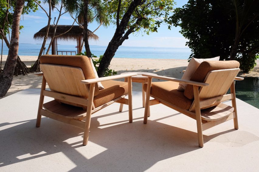 The flooring can be used inside and outside