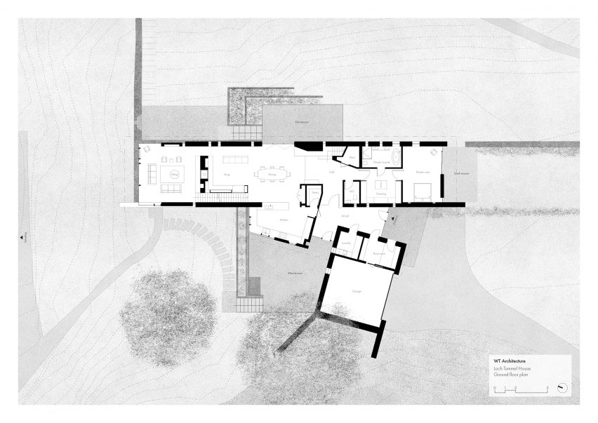 Loch Tummel House by WT Architecture