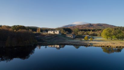 House overlooking Loch Tummel