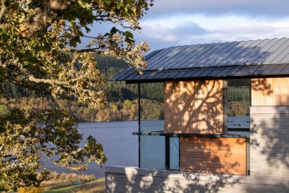 House overlooking Loch Tummel