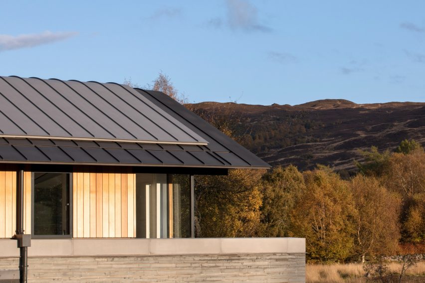 Loch Tummel House by WT Architecture