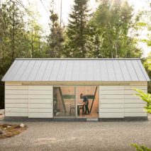 Maine studio 30X40 Design Workshop builds own home office
