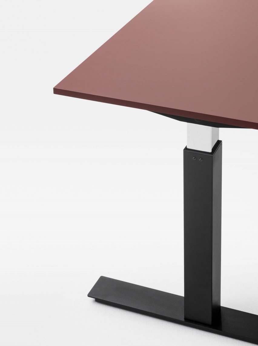 Close up of the Follow desk
