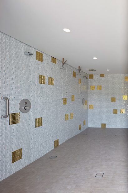 Shower block in Stuttgart