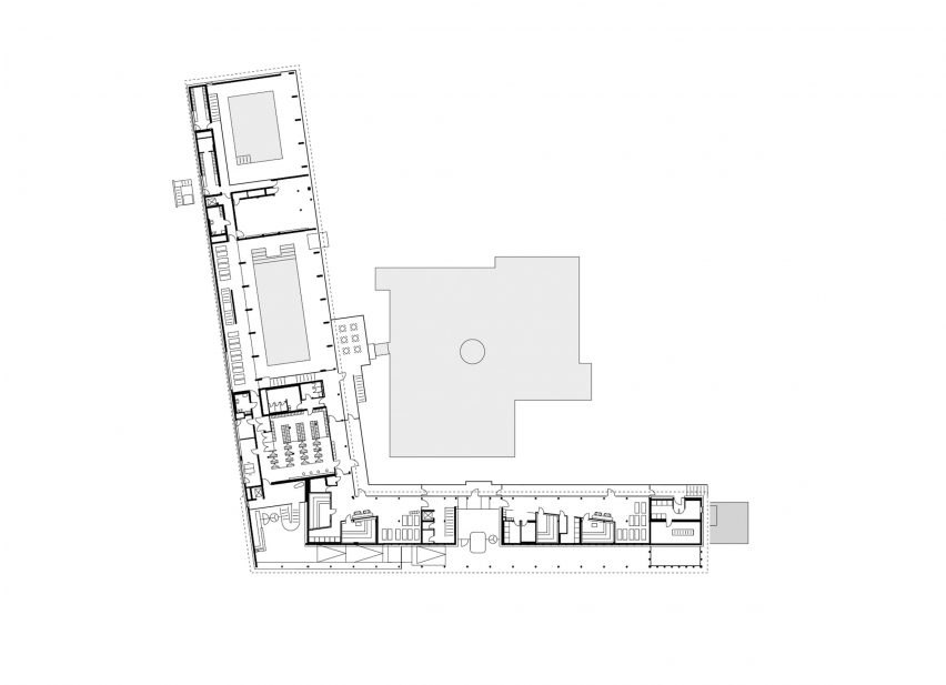 Bad Berg mineral baths in Stuttgart by 4a Architekten