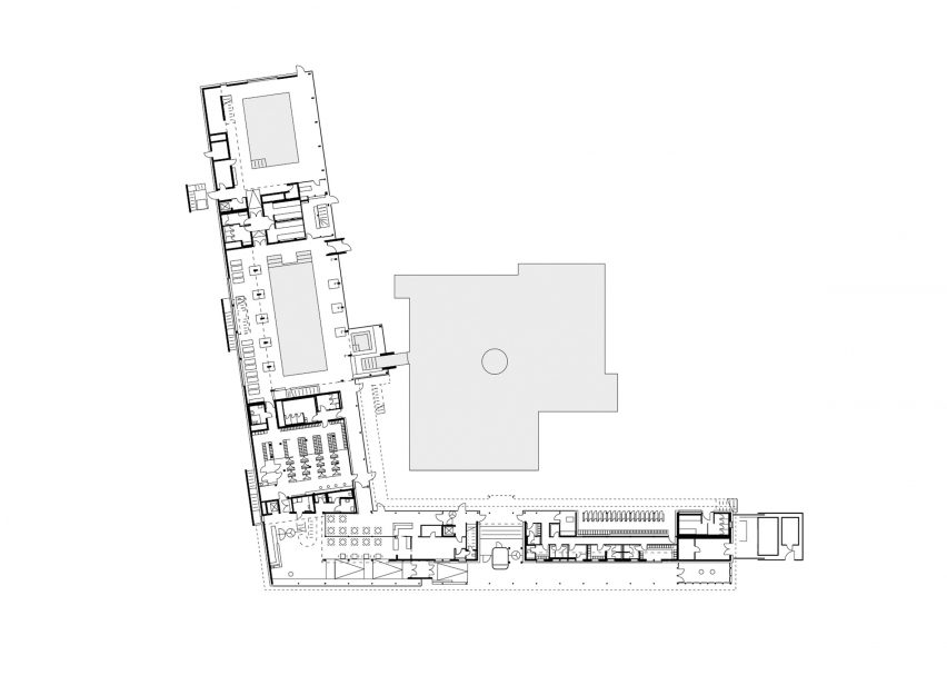 Bad Berg mineral baths in Stuttgart by 4a Architekten