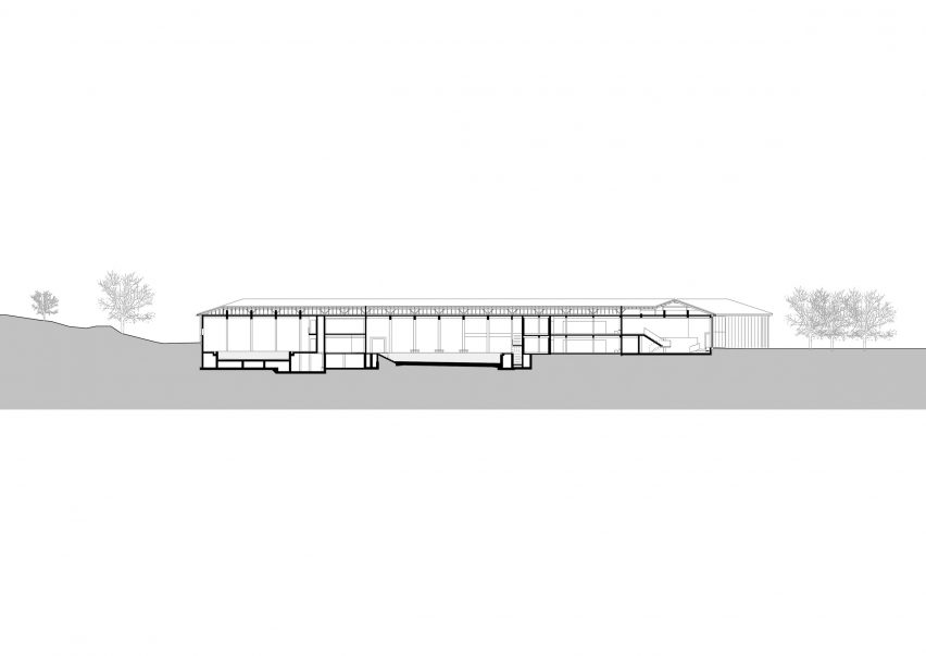 Bad Berg mineral baths in Stuttgart by 4a Architekten