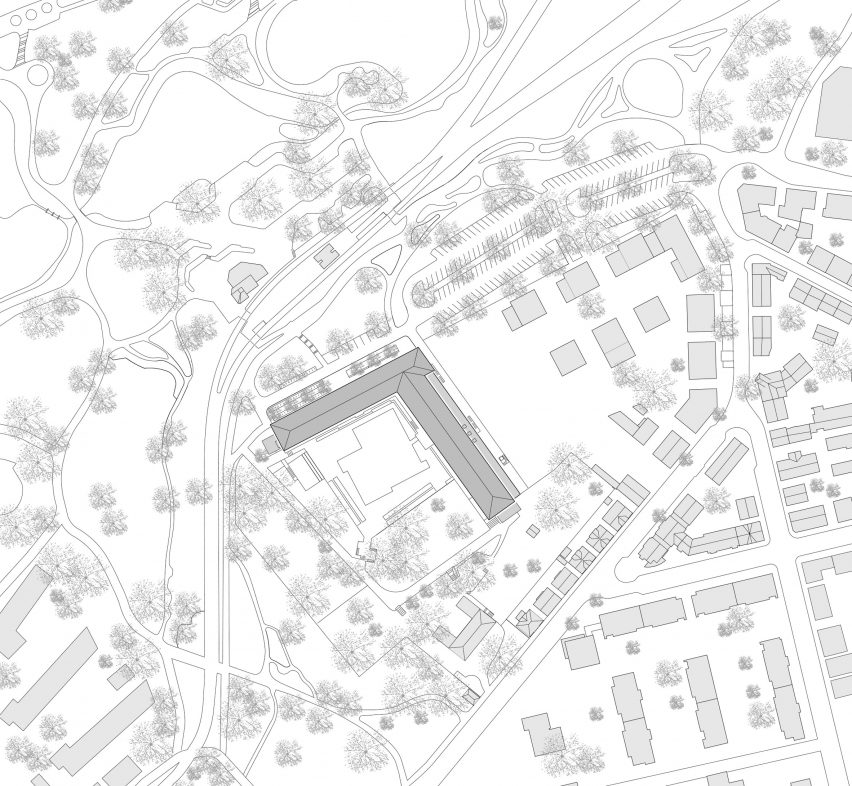 Bad Berg mineral baths in Stuttgart by 4a Architekten