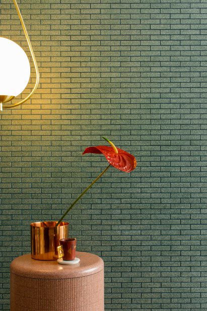 CArrelé tiles in green