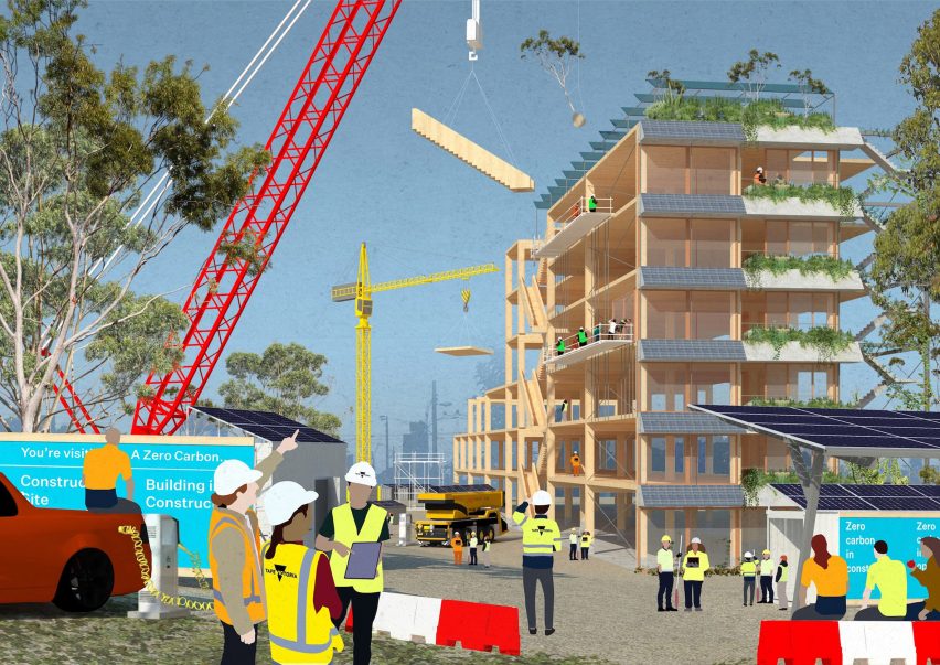 New Architecture Carbon neutral construction by Fieldwork