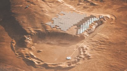 Mars city