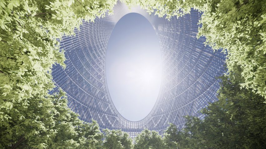 O-Tower, infinity loop skyscraper by BIG in Hangzhou