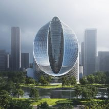 O-Tower, infinity loop skyscraper by BIG in Hangzhou