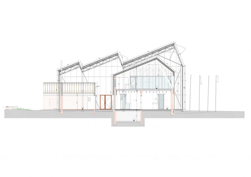 Section of the Paddenbroek Education Centre