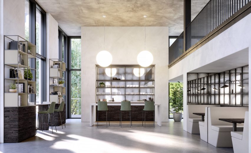 Palisades II space dividers by Spacestor