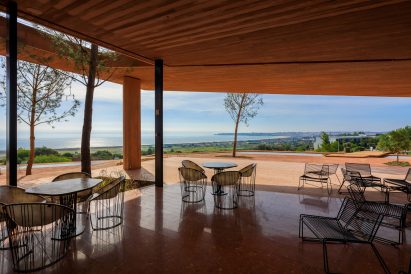 Furniture at Palmares Clubhouse by RCR Arquitectes