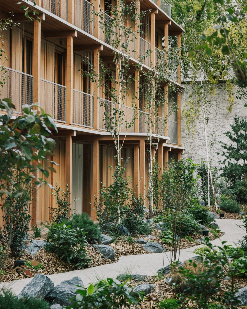 Japan-informed apartment block in France