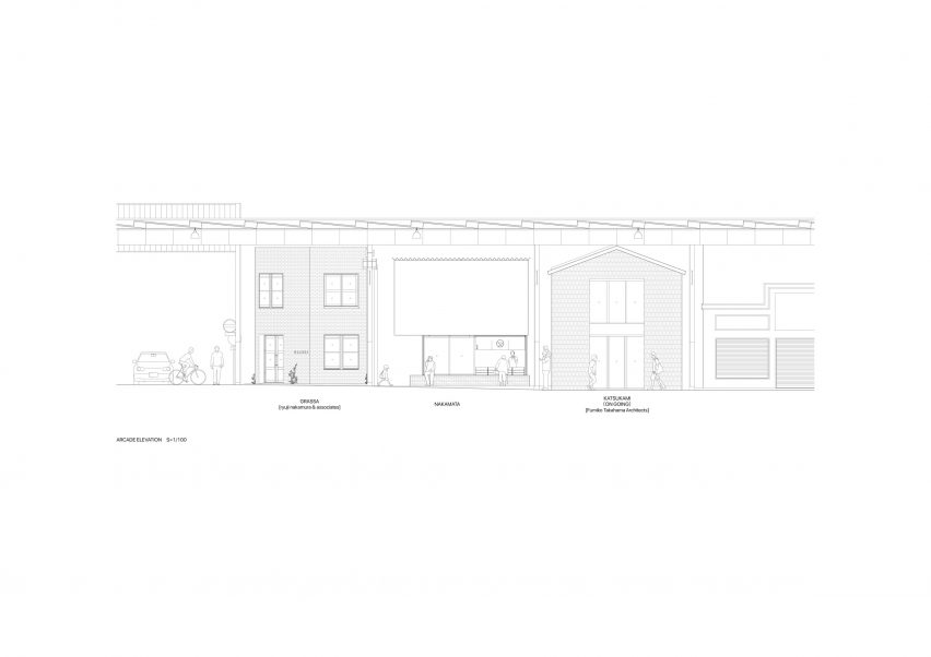 Plan for Nakamata store by Schemata Architects