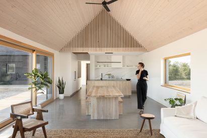 Ravi Handa Architect collaborated with AAmp Studio on the house