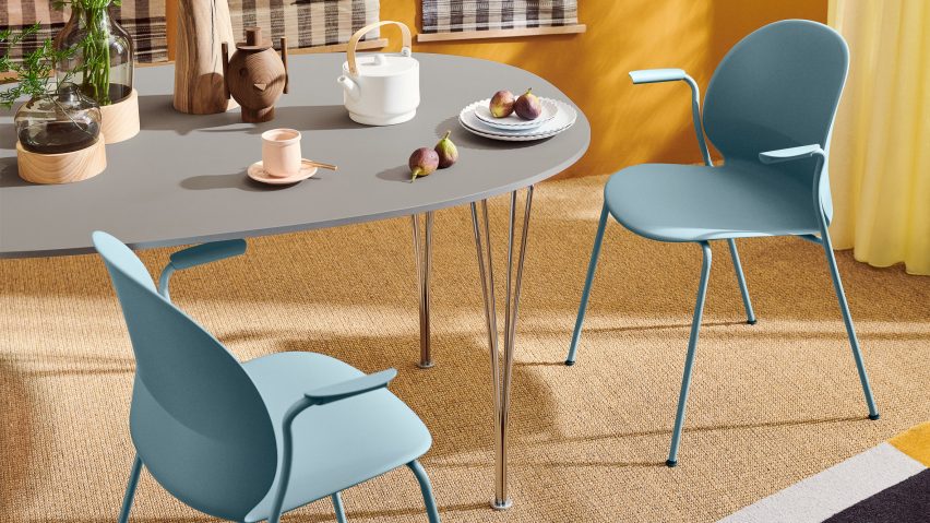 N02 Recycle chair by Fritz Hansen and Nendo