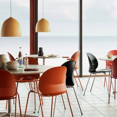Fritz Hansen and Nendo's N02 Recycle chair