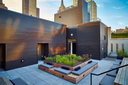 Piet Oudolf rooftop garden in New York