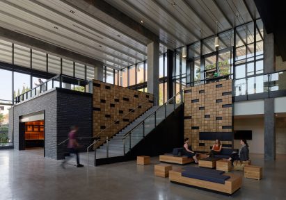 Black and brown colour The Rosling Center's open areas