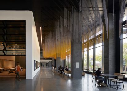 The building's ground floor