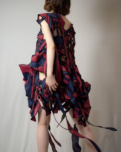 Garments have a kinetic quality to them