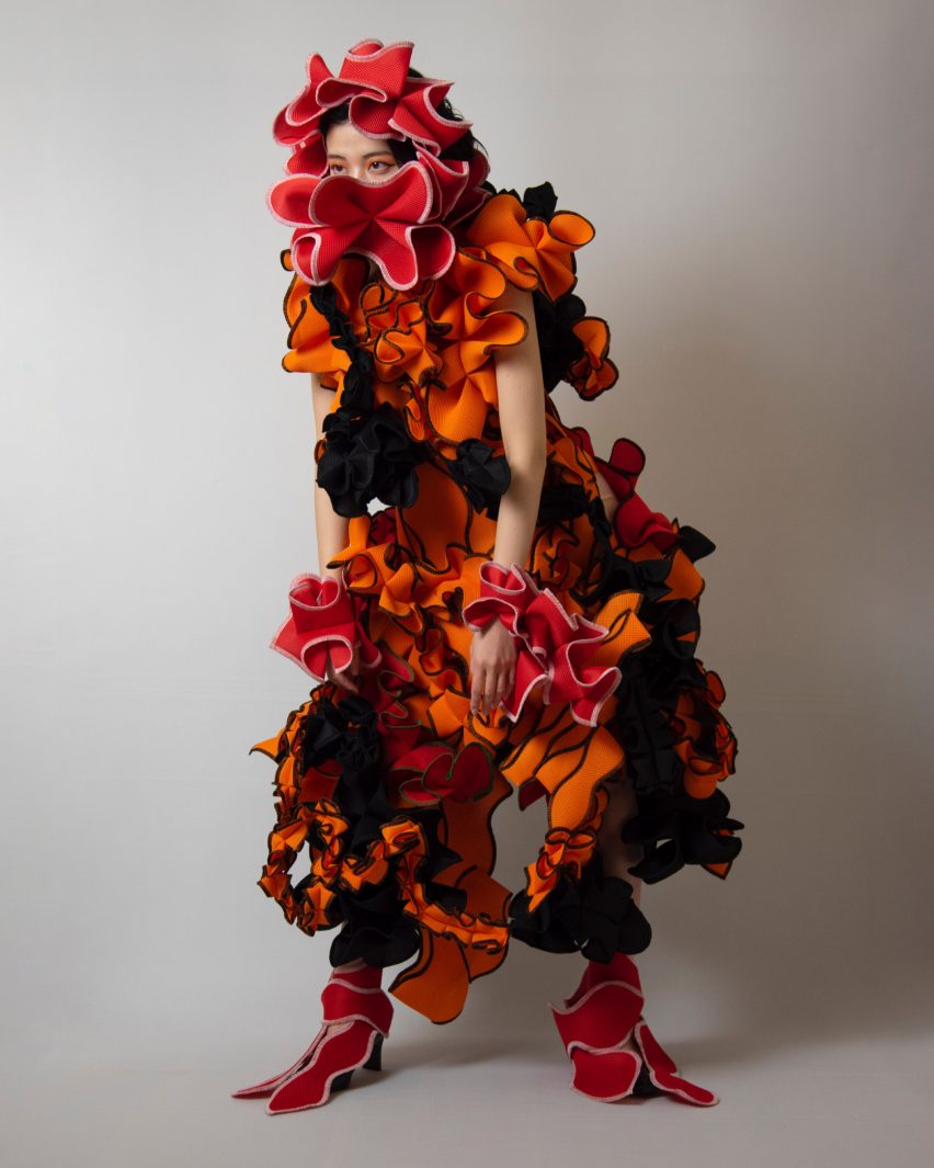 It has a sculptural look