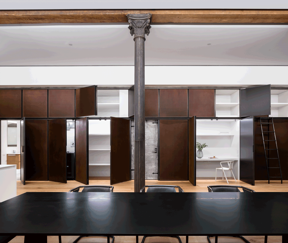 BC—OA designed the compartmentalised spaces