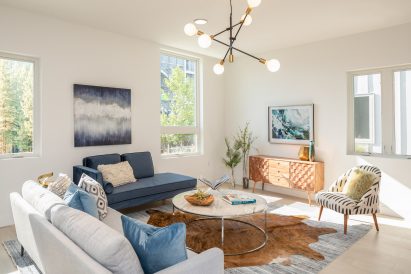The project by Tres Birds has interior spaces