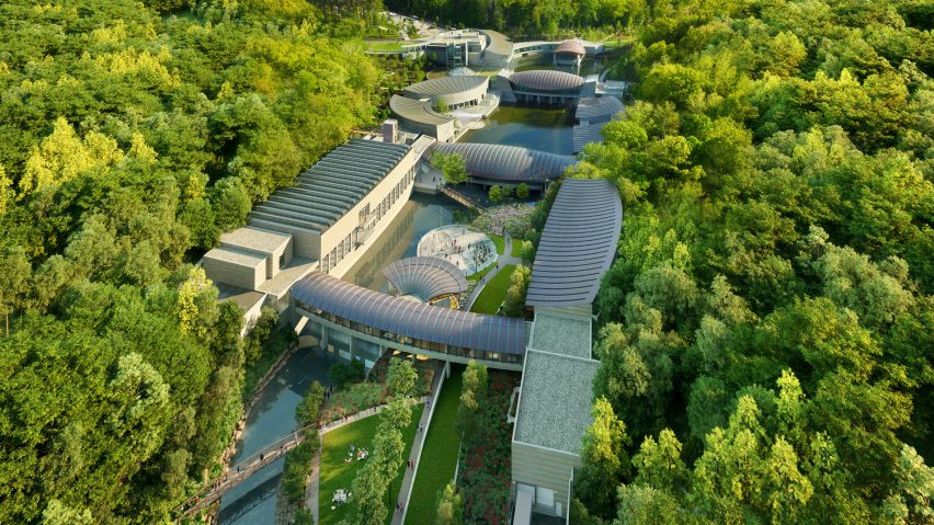 Crystal Bridges Museum of American Art by Safdie Architects