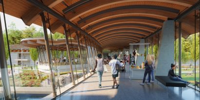 The museum will feature a new bridge