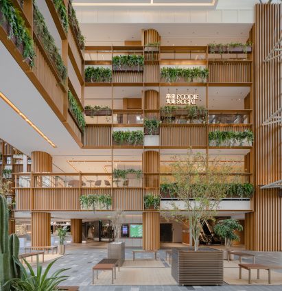 Xintiandi atrium by AIM Architecture