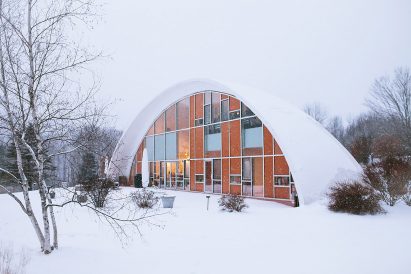 Exterior of Shell House by Seymour Rutkin