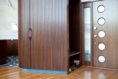 Entryway of Shell House renovated by DAAM