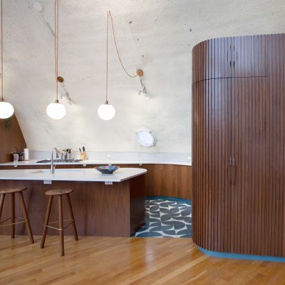 Shell House renovation by American studio DAAM