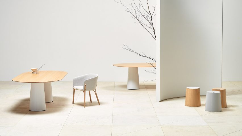 POV tables and stools by Kaschkasch for TON