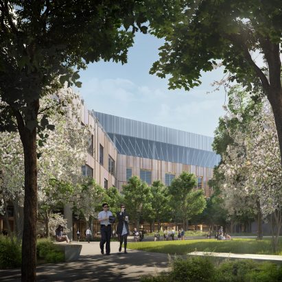 Green spaces play a key role in Snøhetta's design