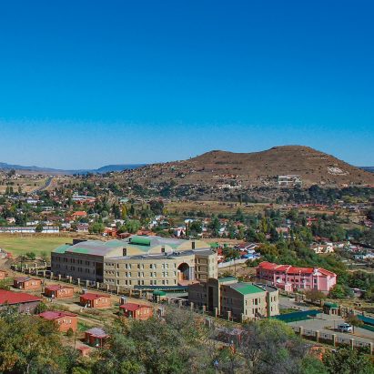 Palace of Justice Complex, Maseru, by Archiplan Studio