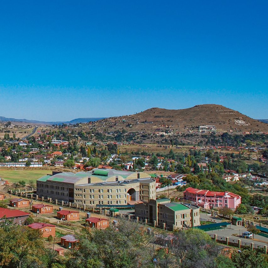 Palace of Justice Complex, Maseru, by Archiplan Studio