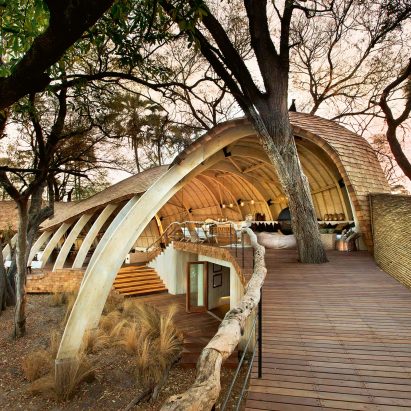 Sandibe Okavango Safari Lodge, Northwest District, by Michaelis Boyd Associates