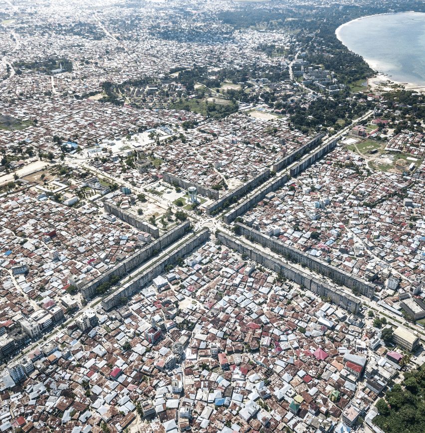Michenzani flats, Zanzibar Stone Town, by Hubert Scholz