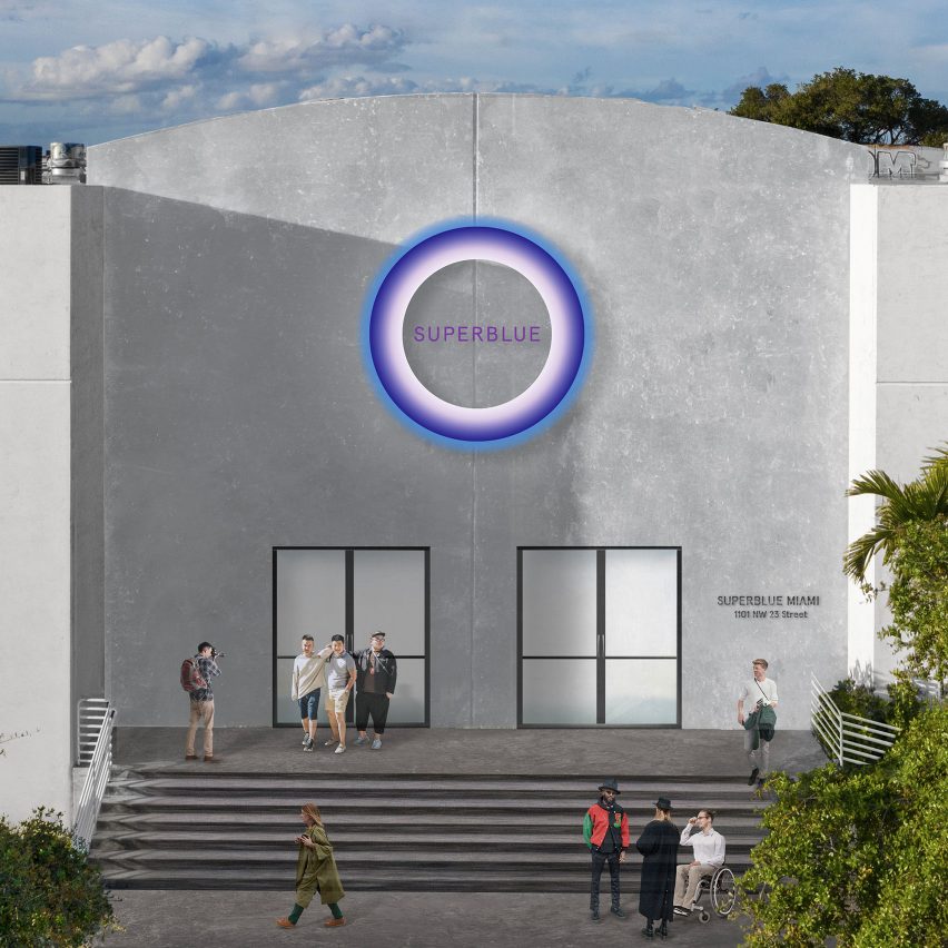 Superblue Miami facade rendering