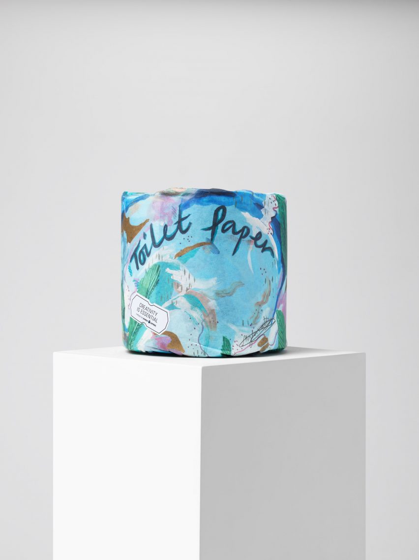 Toilet roll by Michaela Yearwood-Dan