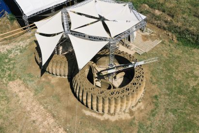The prototype during construction