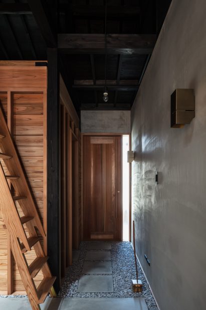 A corridor in a Japanese house