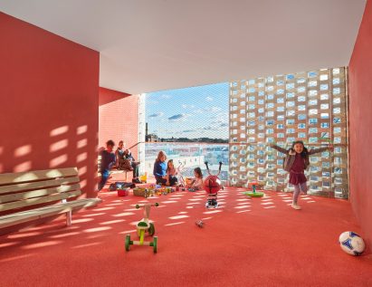 A children's play area
